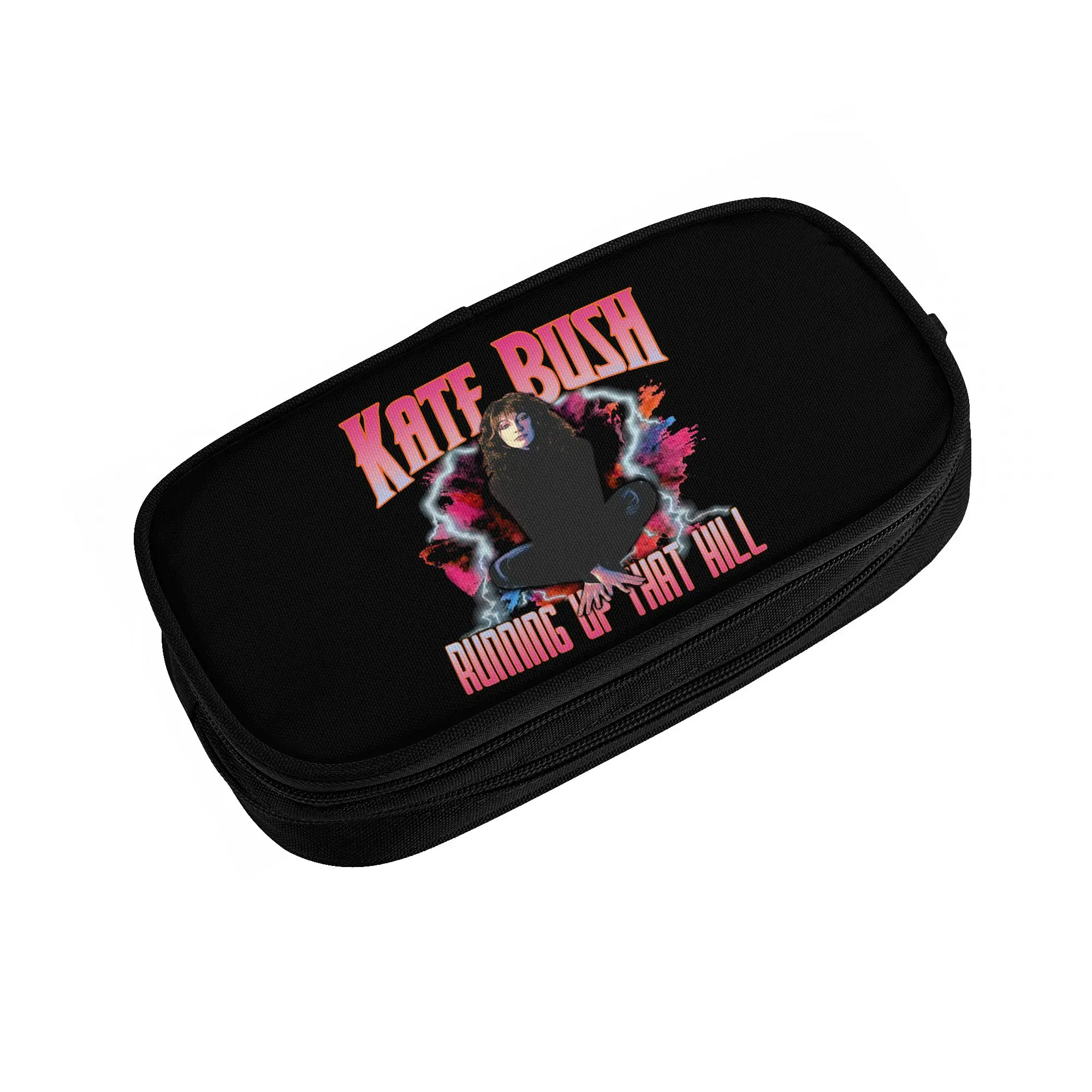 Catherine Bush Kate Bush  Korean Pencil Cases Girl Boy Large Capacity English Singer  Pencil Pouch Students Stationery