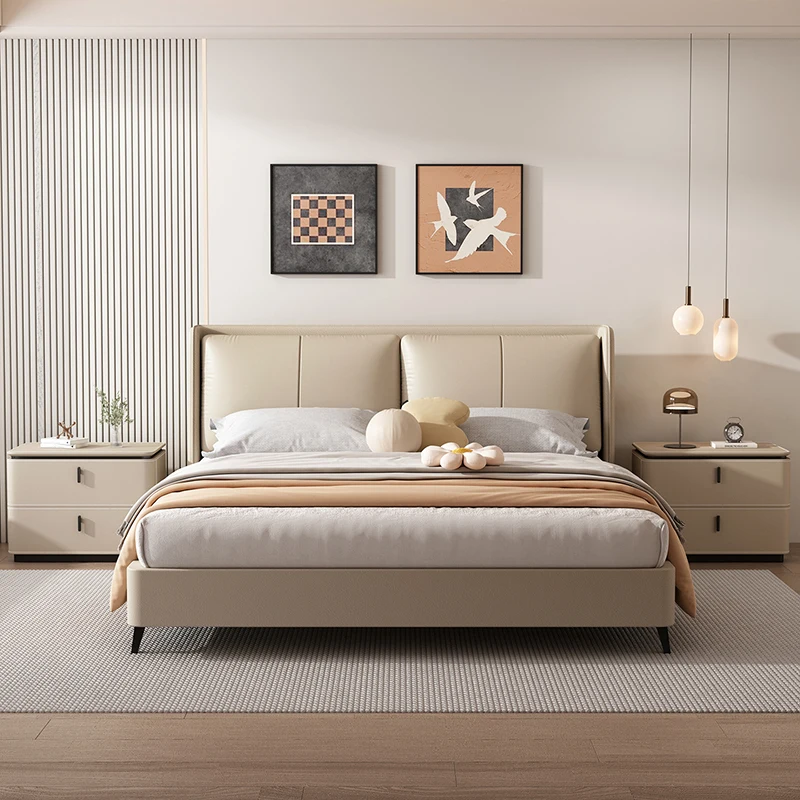 ديكور بسيط بجانب السرير، مساحة تخزين، أدراج متحركة، طاولة ليلية، طاولة فاخرة حديثة، أثاث غرفة نوم De Chevet