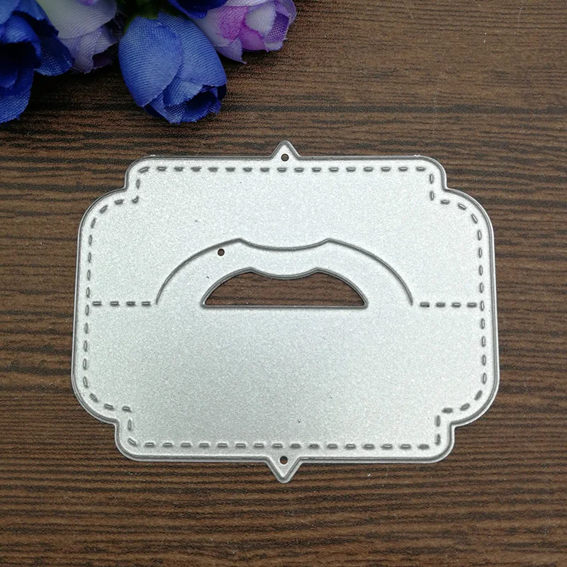 gift card box pack bag topper head handle Metal Cutting Dies For DIY Scrapbooking Album Embossing Paper Cards Decorative Crafts