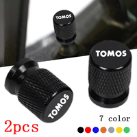 2PCS Motorcycle Wheel Tire Valve Caps Air Stem Tyre Plug Accessories For Tomos Nitro Arrow Sprint LX Streetmate R A35 Racing TT
