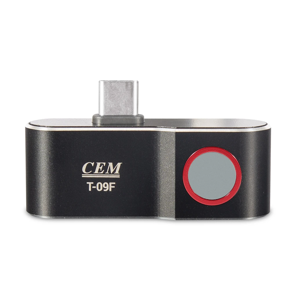 CEM T-09F 열화상 카메라, 산업용 적외선 카메라, 안드로이드 USB-CMicroUSB