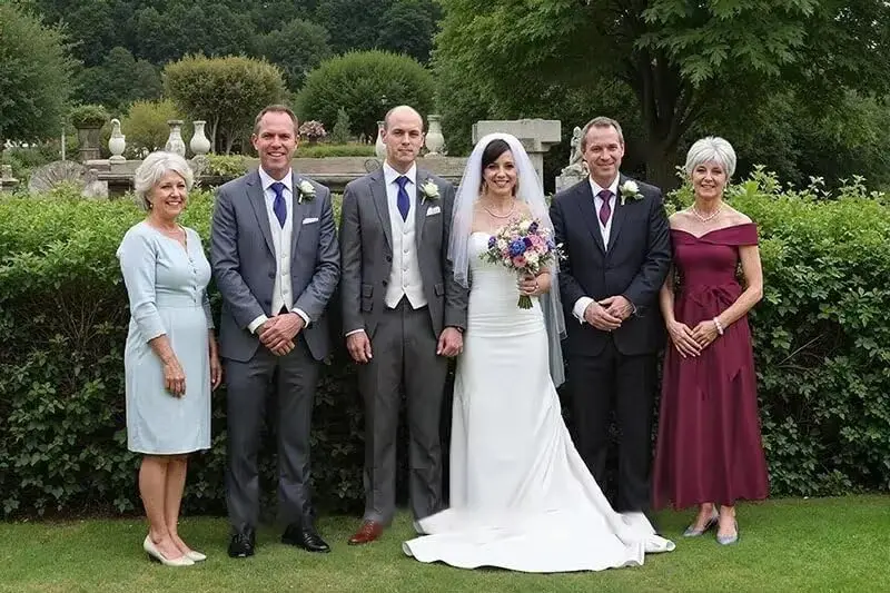 Satijnen moeder van de bruidjurk voor dames off-shoulder theelengte formele bruiloftsgastjurk met strik feestavondjurk