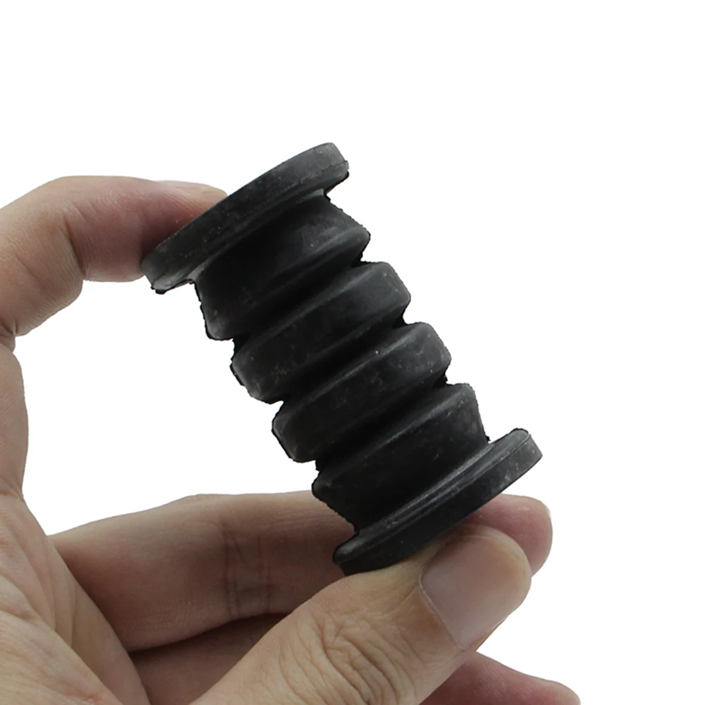 2 Pcs Rubber Steel Alloy Swing Arm Mount Bushing Control A-Arm Bushings Replacement For ATV Scooter UTV Go Kart Quad Bike Parts