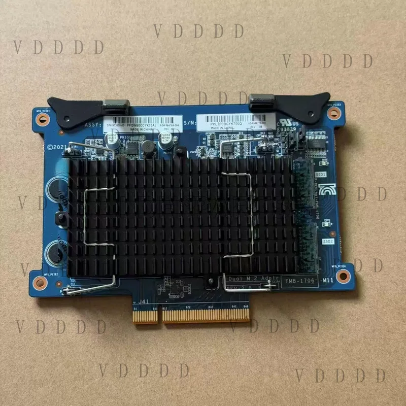 L...  for HP Z4 Z6 Z8 G4 Workstation PCIe NVMe Dual M.2 SSD Adapter 933576-001