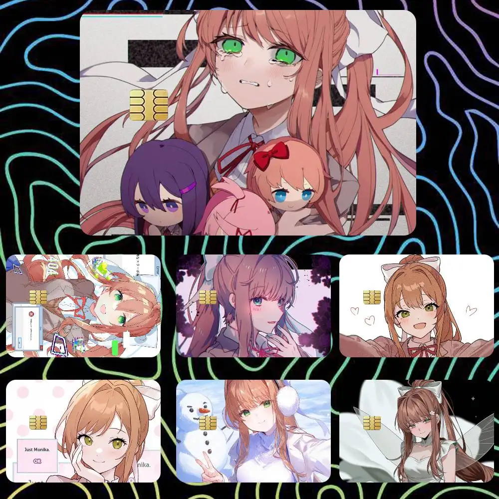 

Monika Doki Sticker Film Tape Skin for Credit Card Debit Card Waterproof Stickers