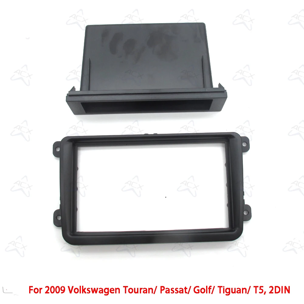 2DIN 7Inch Car Radio Fascias For 2009 Volkswagen Touran/ Passat/ Golf/ Tiguan/ T5 2DIN Android Stereo Frame Panel