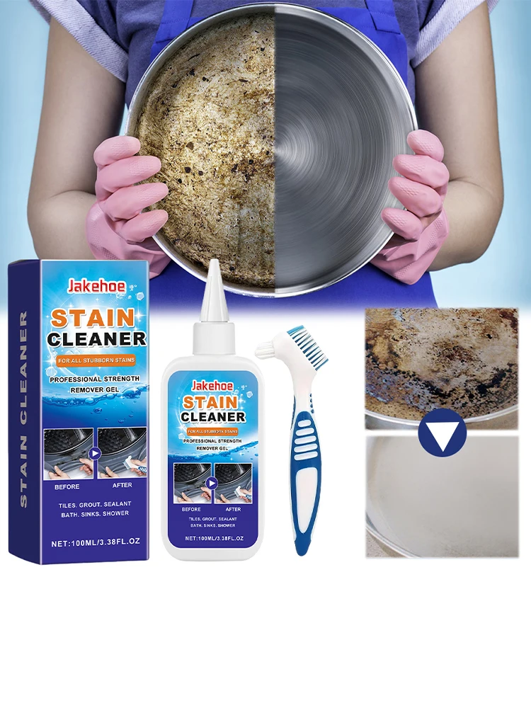 Mold & Stain Remover Gel Mold Remover Old Remover for Bathroom Washing Machine Refrigerator Strip Kitchen Cleaner Gel