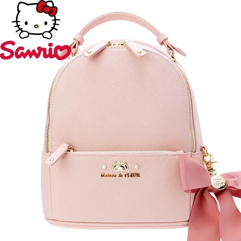 

Sanrio Hello Kitty New Mini Backpack Cartoon Cute Ladies Mini Backpack Luxury Brand Original Fashion Girls Backpack High Quality