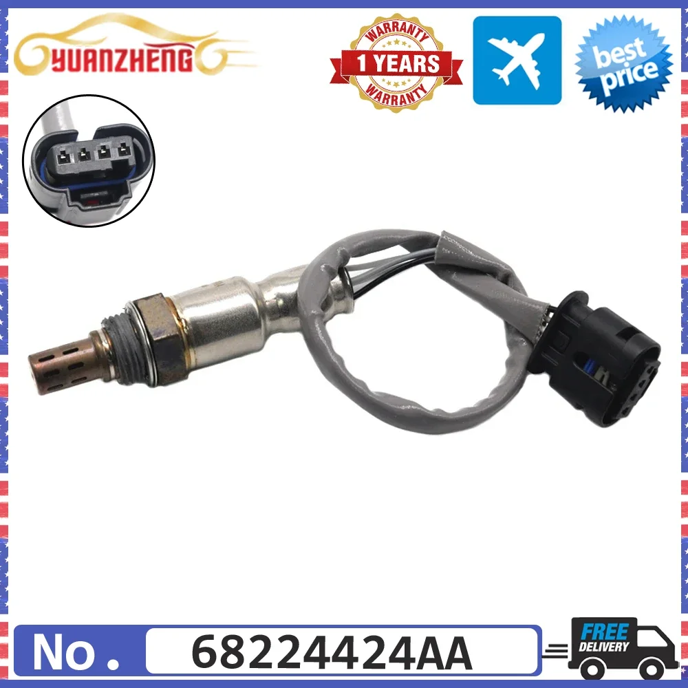 

NEW 68224424AA Probe Air Fuel Ratio Lambda O2 02 Oxygen Sensor for Jeep Gladiator 3.0L 3.6L Wrangler JL 2.0L 3.6L 2018-2022
