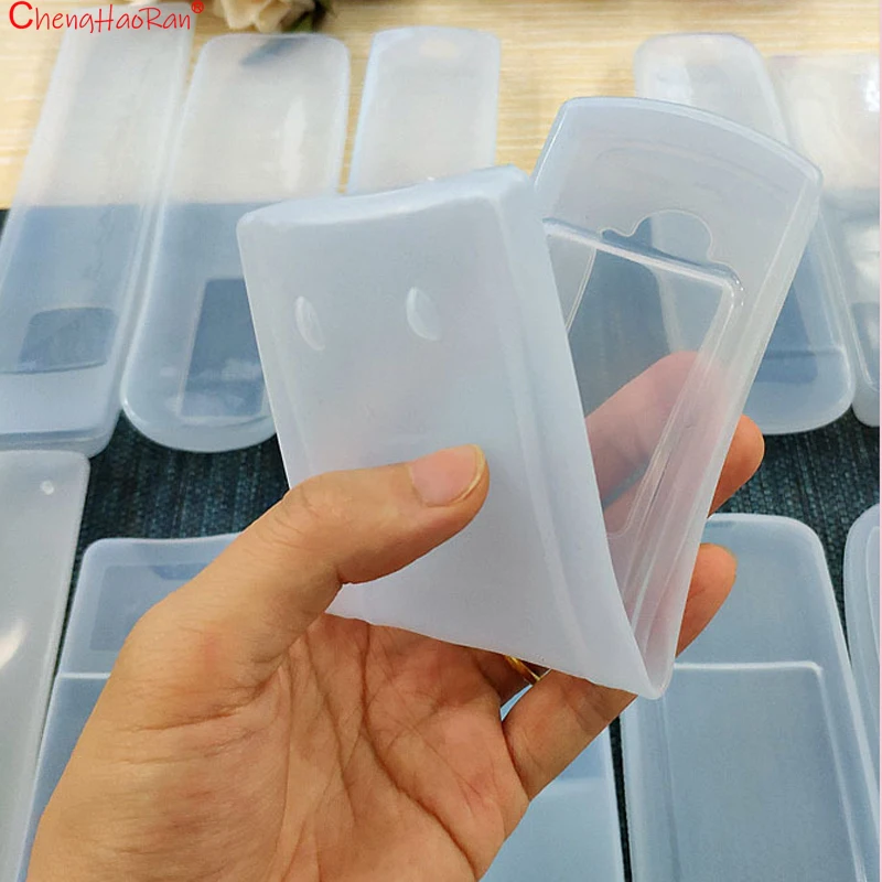 Image 3: Sac de rangement de protection contre la poussière, 1 pièce, étui de contrôle de climatisation Portable en Silicone, housse de télécommande TV