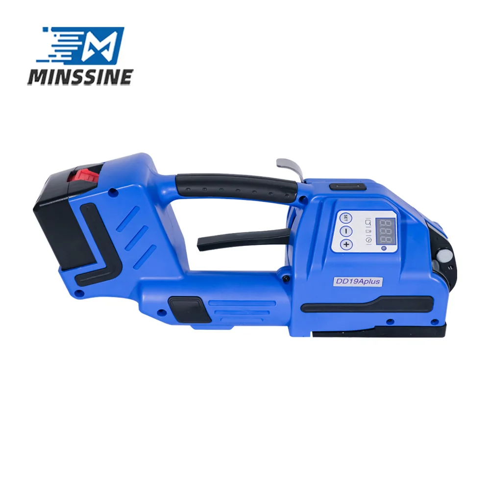 

Semi-automatic Manual Multi-Function PP Plastic Battery Strapping Tool Carton Wooden Box Tabletop Handheld Strapping Machine