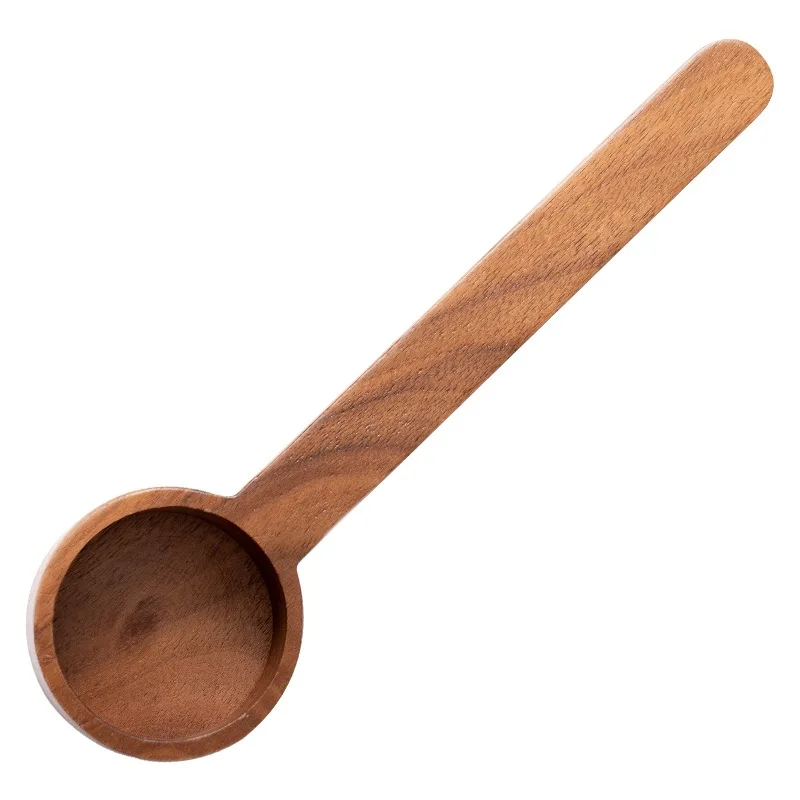 Measuring Wooden Spoon Coffee Bean Powder Black Walnut Measuring Spoon Beech Wooden Spoon Kitchen Measuring Tools
