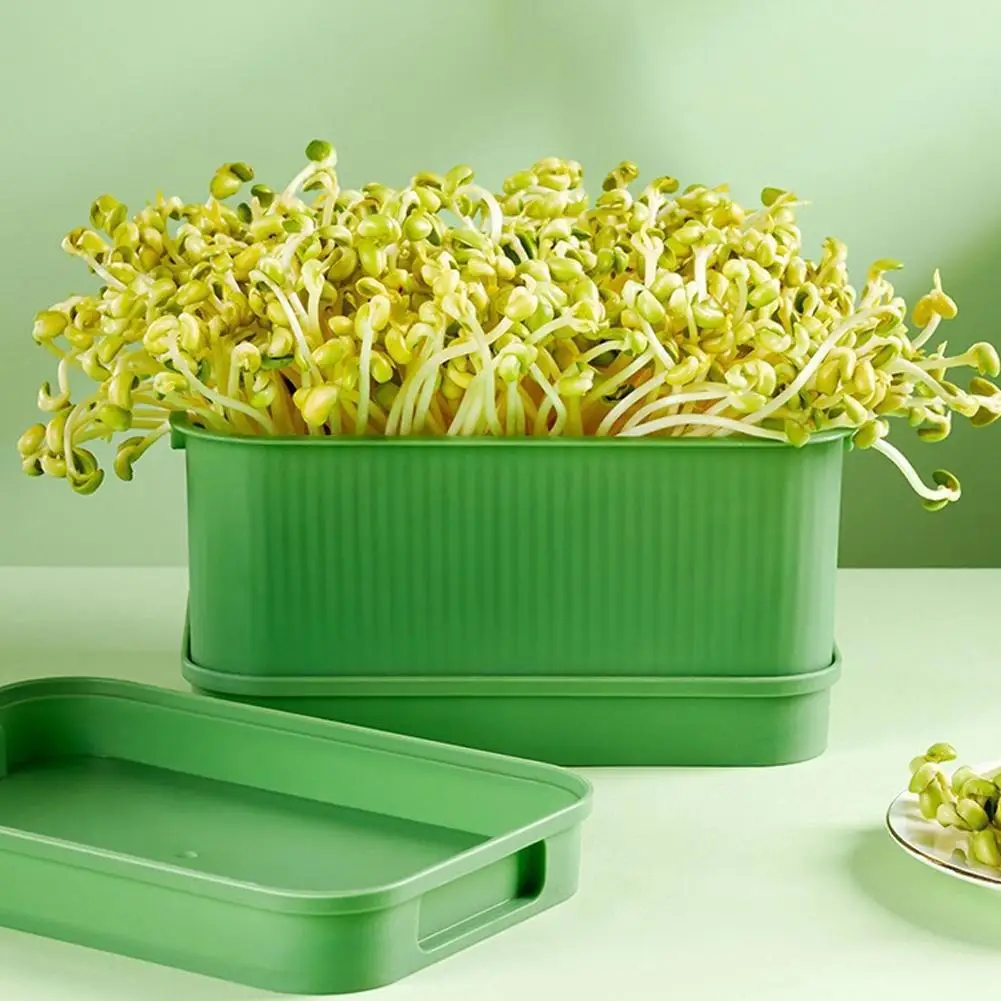 1PCS Plastic Grow Nursery Pots Vegetable Soilless Nursery Trays Seed Germination Tray Seedling Sprout Plate Garden Supplies