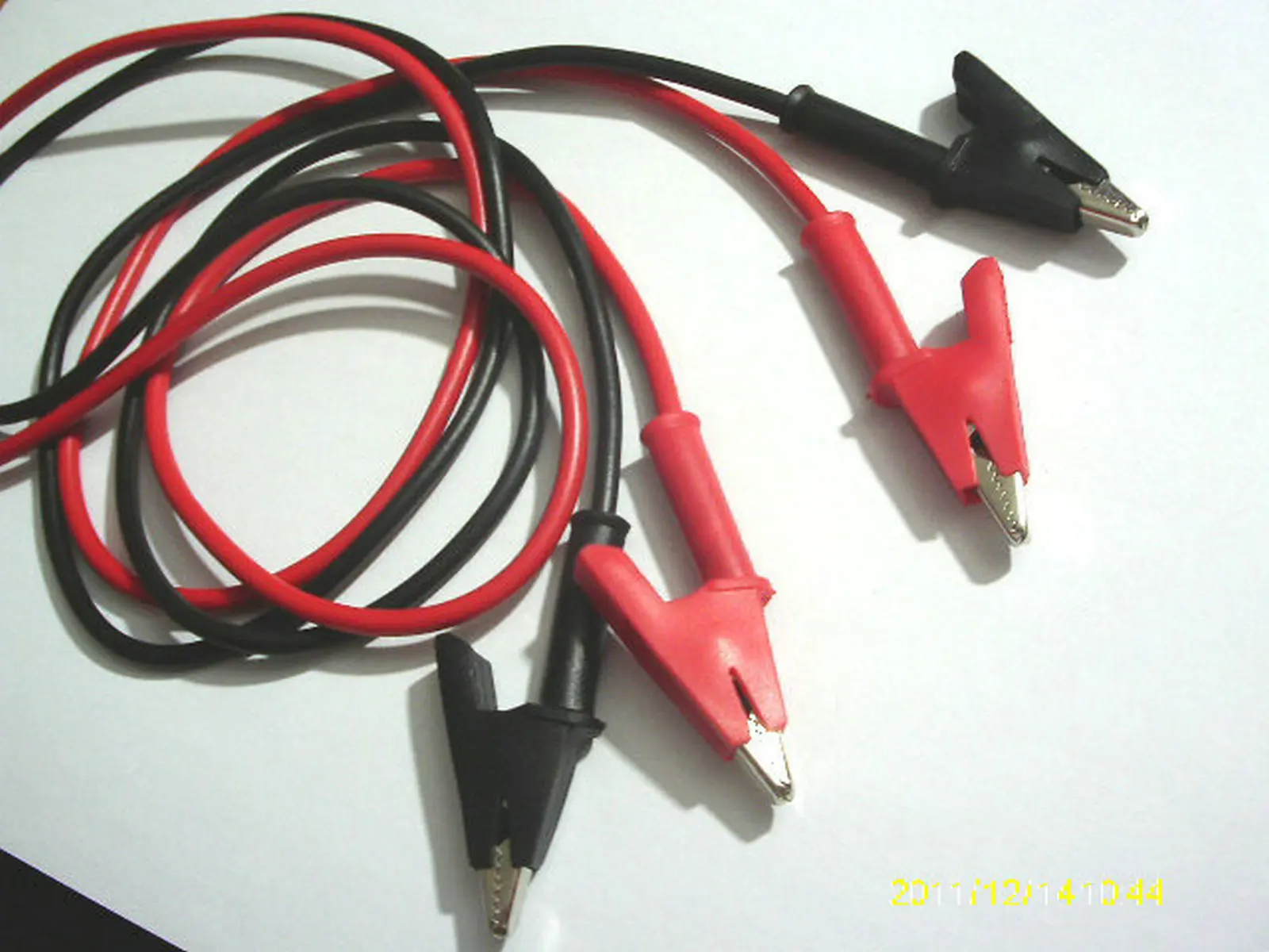 2 Stuks Voltage Cable Test Clip Alligator Alligator Test Connector