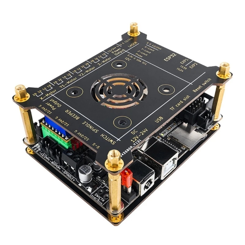 

DLC32 V2.1 Engraving Machine Controller Board Set with Housing Perfect for Desktop Engraver