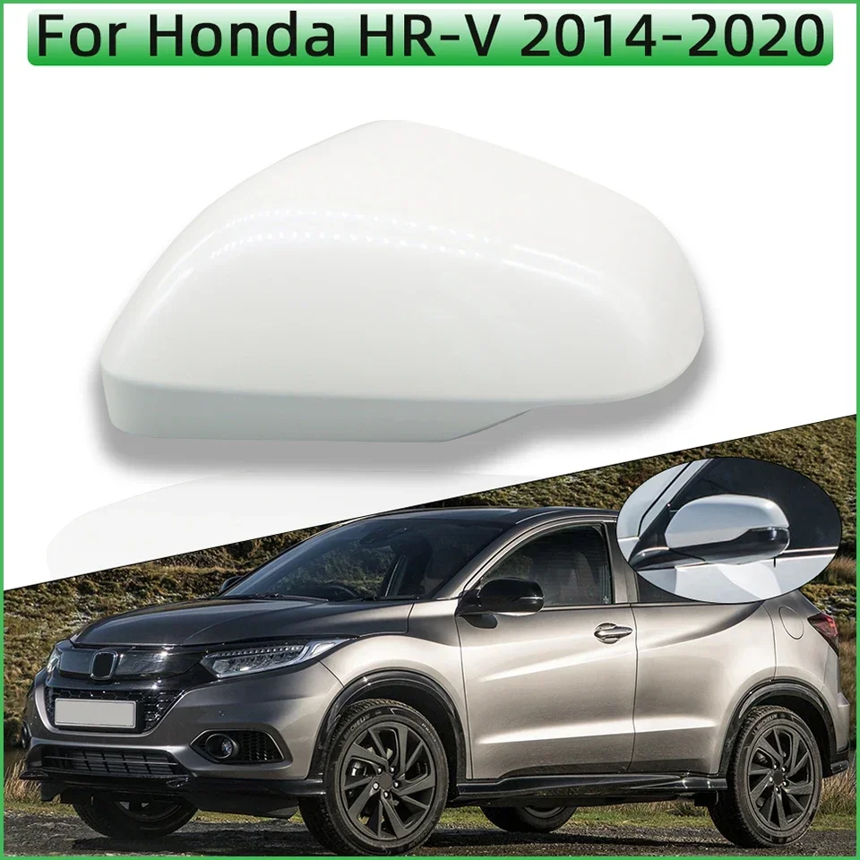 

Car Accessories For Honda HR-V Vezel 2014-2024 RU Rearview Mirror Cover Cap Lid Shell Housing Cap Painted White Sliver Red