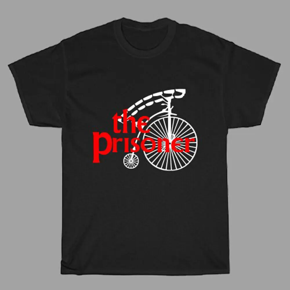 THE PRISONER TV Show Men's Black T-Shirt Size S to 5XL