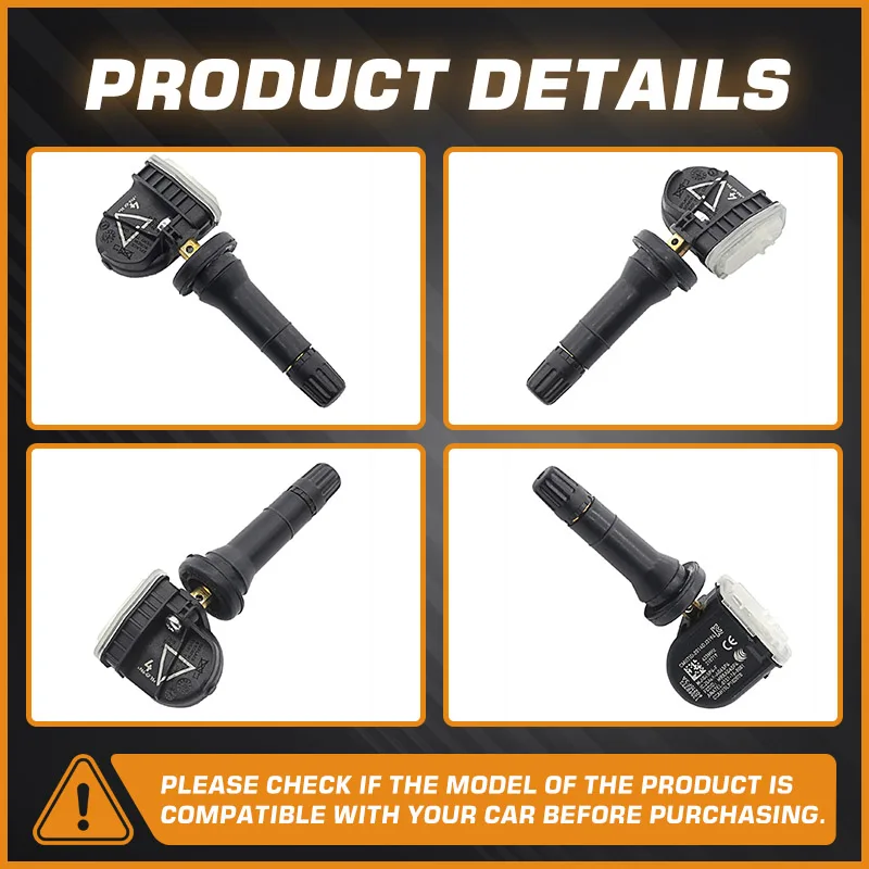 Car Parts For Opel/Vauxhall Mokka X 2015-2020 Karl/Viva 2015-2020 Bolt/Ampera-e 2016-2020 TPMS Sensor Tire Pressure Monitor 2