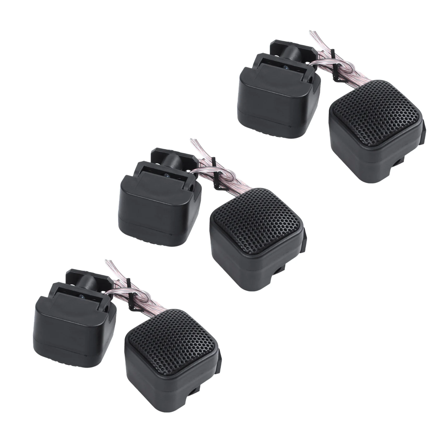 Stable-6 Pcs Auto Car Audio System Loud Speaker Dome Tweeters 4Cm Dia 500W