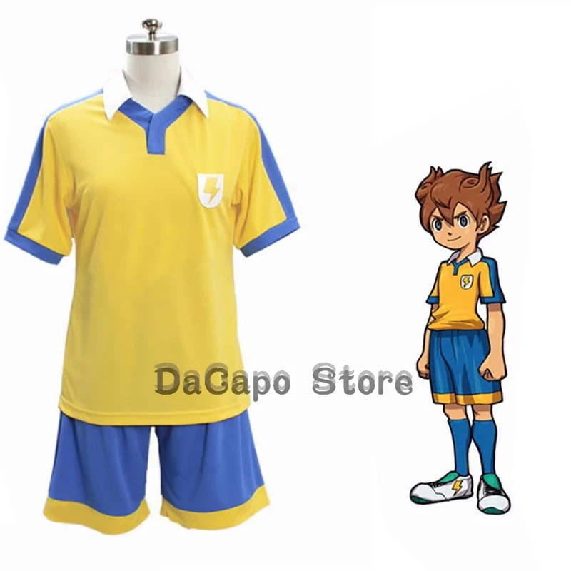 Inazuma 11 Eleven GO Matsukaze Tenma, спортивная одежда для косплея, униформа аниме, одежда на Хэллоуин, футбольный костюм, наряд на Хэллоуин