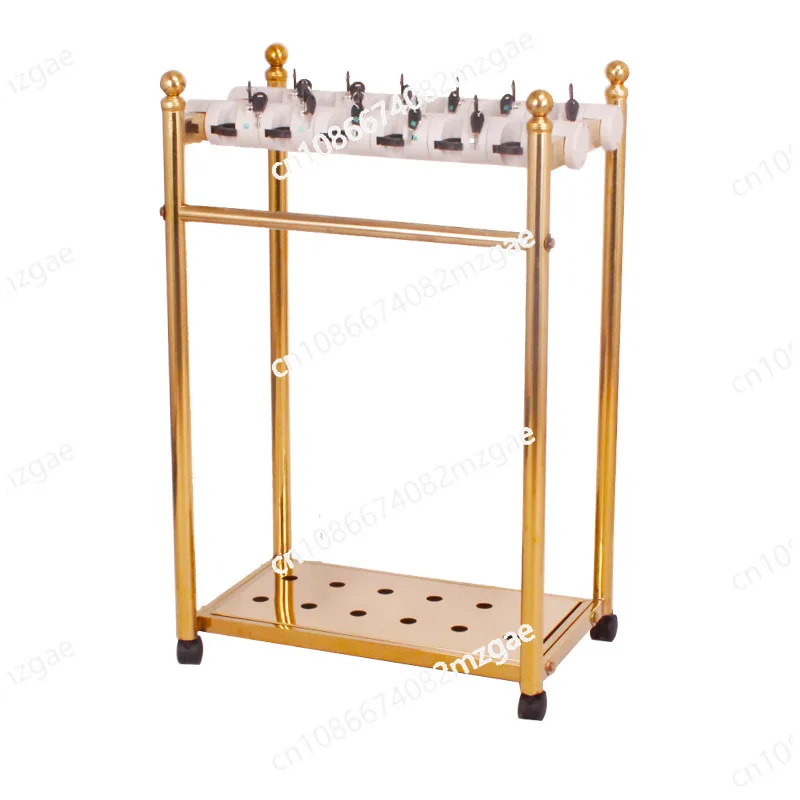 

12 титановых держателей для зонтов из нержавеющей стали, 18 школьных офисных держателей для зонтов в банке в вестибюле отеля