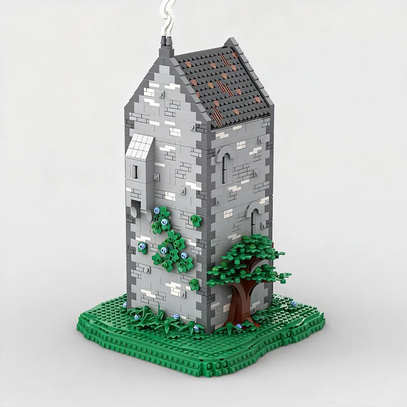 2896 قطعة من سلسلة بيت البرج الإنشائي pt. مجموعة بناء معيارية قابلة للتخصيص بتصميم إبداعي يمكنك صنعها بنفسك، هدية لعبة للأولاد في المناسبات