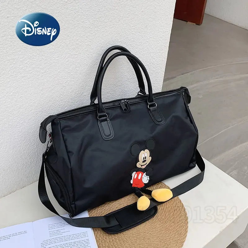 Disney Mickey\'s New Urine Bag Handbag Multifunctional Baby Bag Fashion Female Travel Handbag Luxury Brand Luggage Bag Gymons