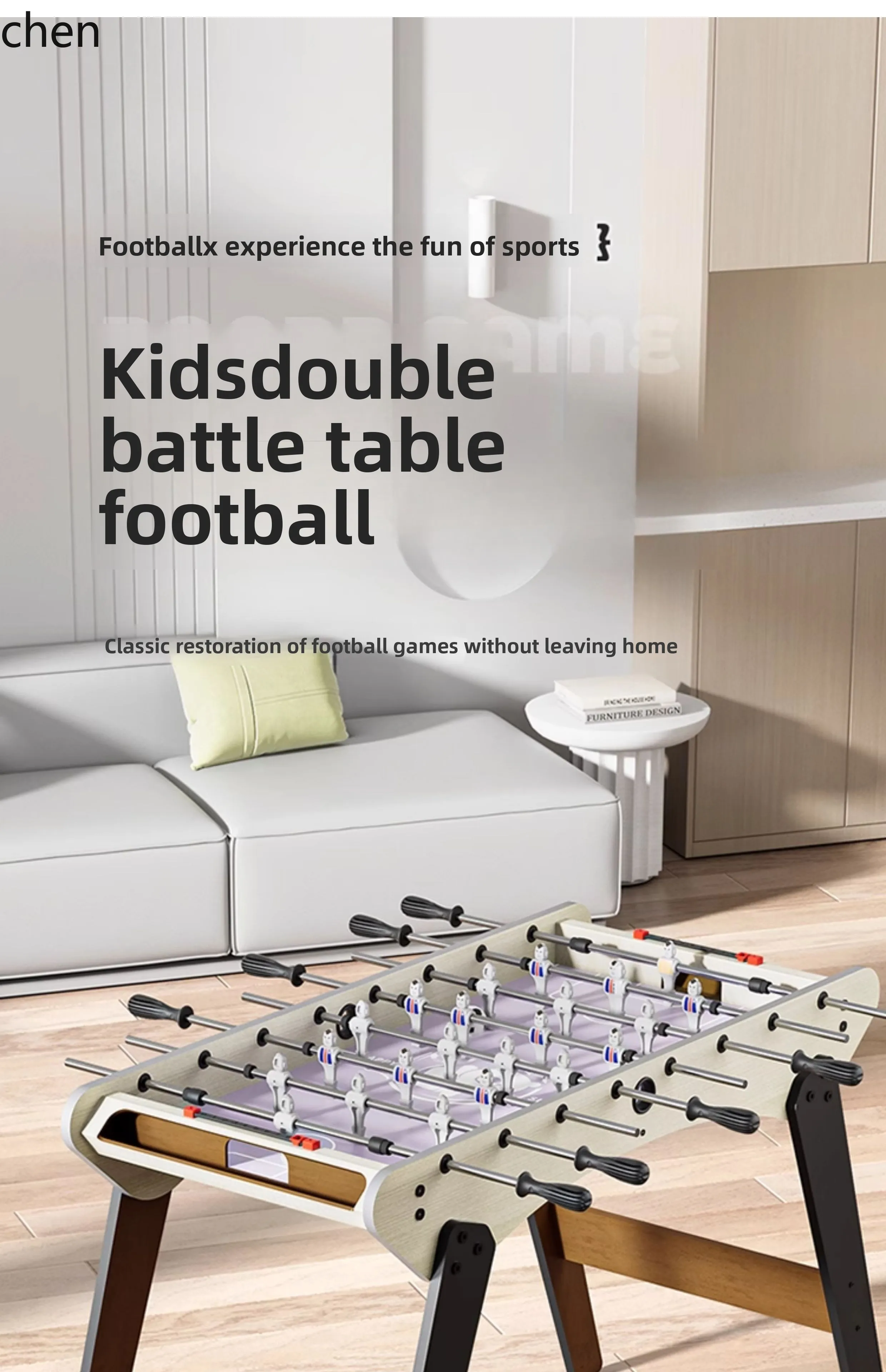 

YXY Mobile Desktop Double Table Football Table Game Home High Foot Toy