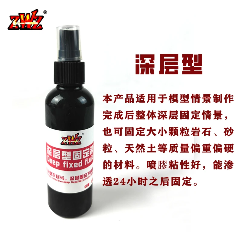 سيناريو المشهد السيناريو السائل الثابت رذاذ لاصق نموذج ساندمان الجندي منصة تحديد السوائل اكسسوارات أدوات 100 مللي #3