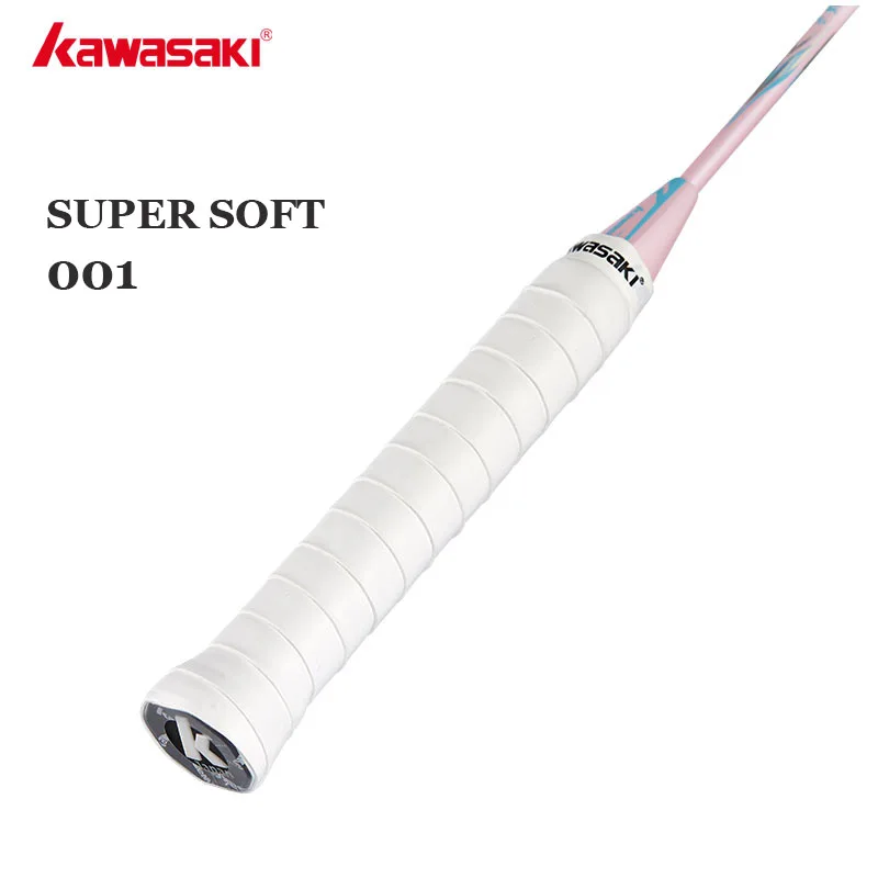 10pcs/lot Kawasaki Overgrip Tennis Racket Sweatbands Anti-slip Breathable Sweat Band Badminton Grip Tape X5
