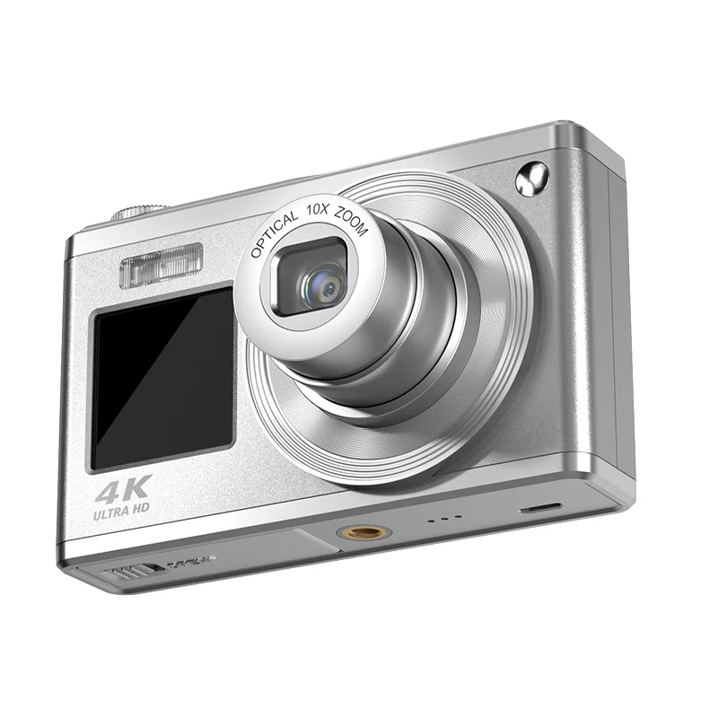 

Auto Focus 10X Optical Zoom HD Digital Camera with Telescoping Lens and 2.88+1.54 Inch Dual Screen