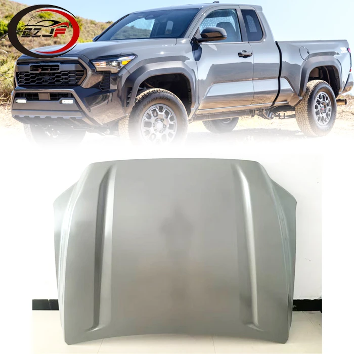 

CZJF Hood Hood With Scoop For Tacoma 2024 2025 Steel Material Hood Latest Products Metal Accessories