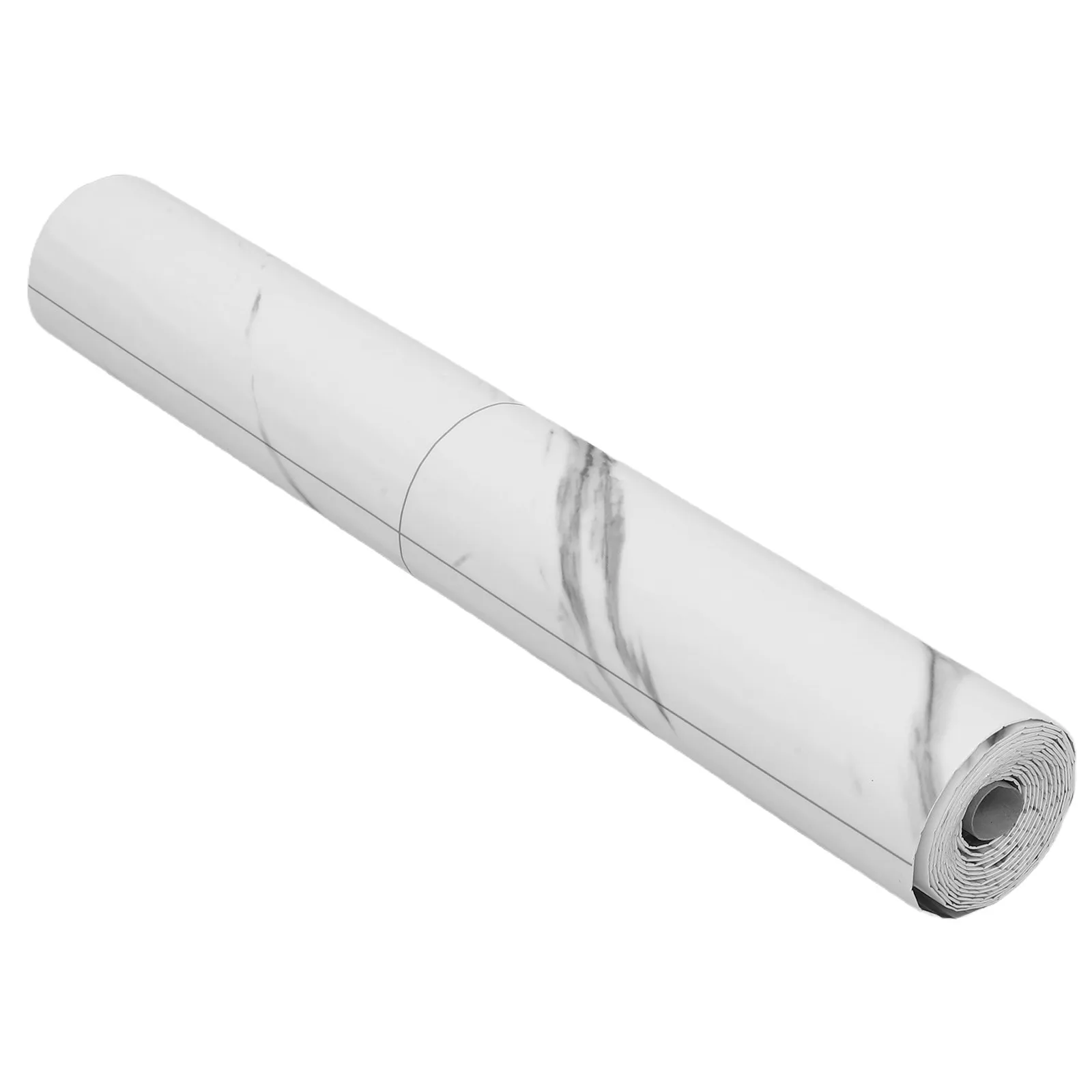 

1 Roll Waterproof PVC Flooring Self Adhesive Marble Look Floor Stickers for Kitchen Bathroom Floor Renovation Quick Fit Tile