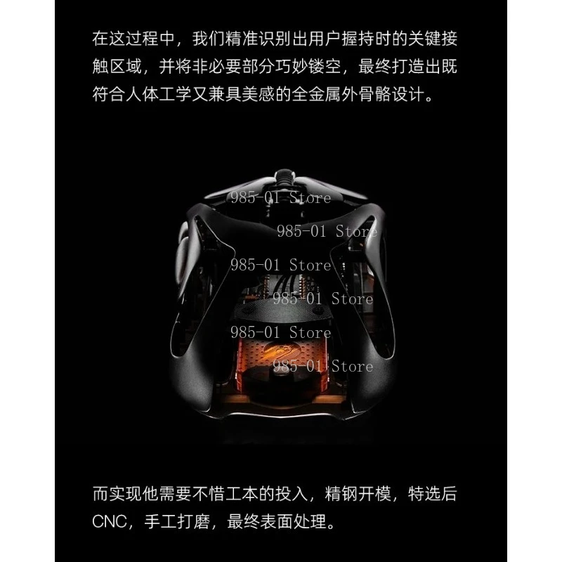 

Беспроводная мышь AM Infinity: эргономичный дизайн для игр и офисной работы