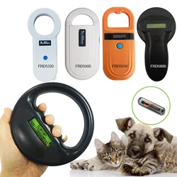 ISO CE,ROHS USB rechargeable RFID FDX-A,FDX-B microchip veterinary pet animal chip reader for dogs microchip scanner