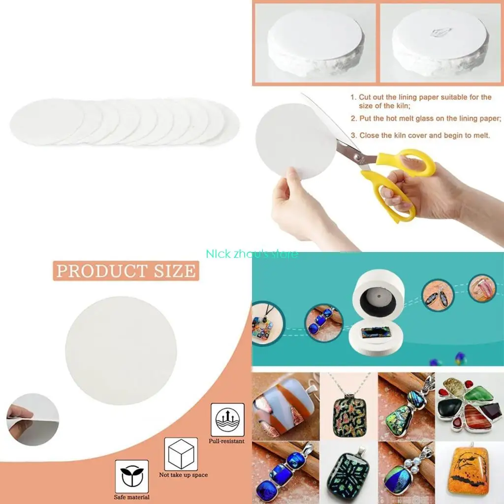 

E15E Fireproof Microwave Papers Sheet for Stove Fireplace DIY Material