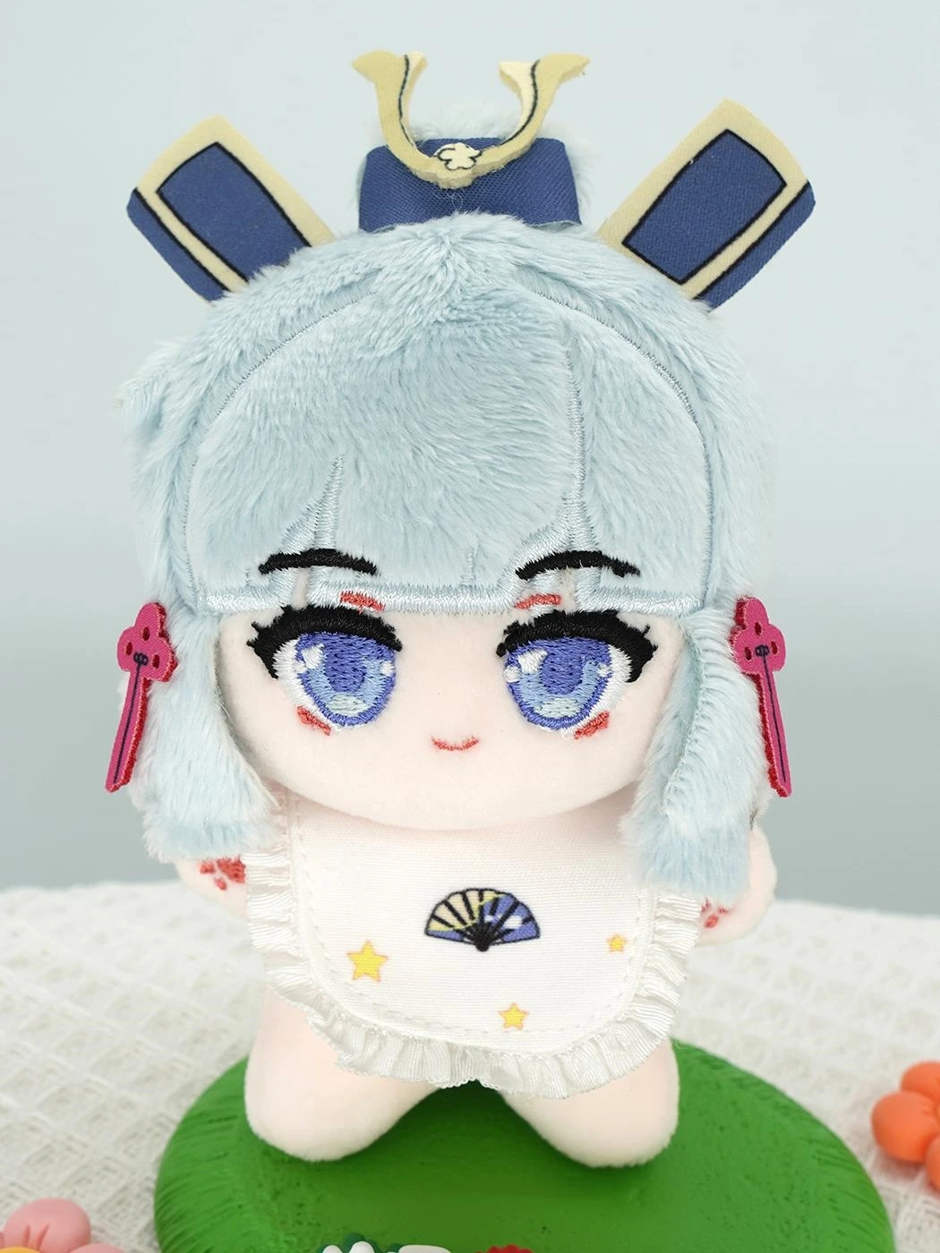 Genshin Impact Kamisato Ayaka Cosplay Cotton Doll Haliaster Stuffed Toys Starfish Body Mignon Soft Cartoon Ambitus Anime Maumet