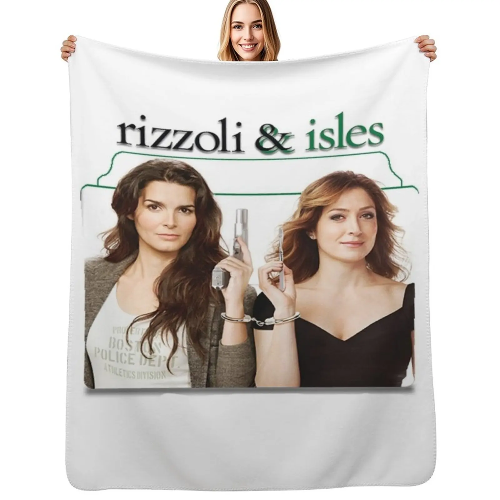 

Rizzoli and Isles , Rizzoli and Isles Throw Blanket warm for winter Luxury Designers Bed Fashionable Blankets