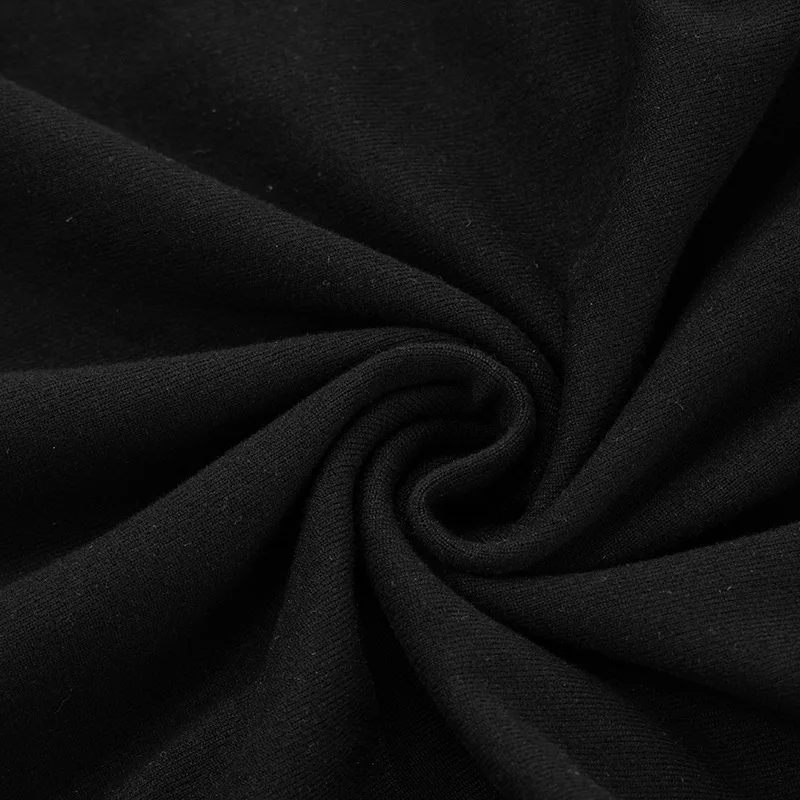 Women Black Shaped Ruffles Hem Mini Tank Dress Sexy Square Neck Sleeveless Slim Party Clubwear Fashion Casual Streetwear Outfits