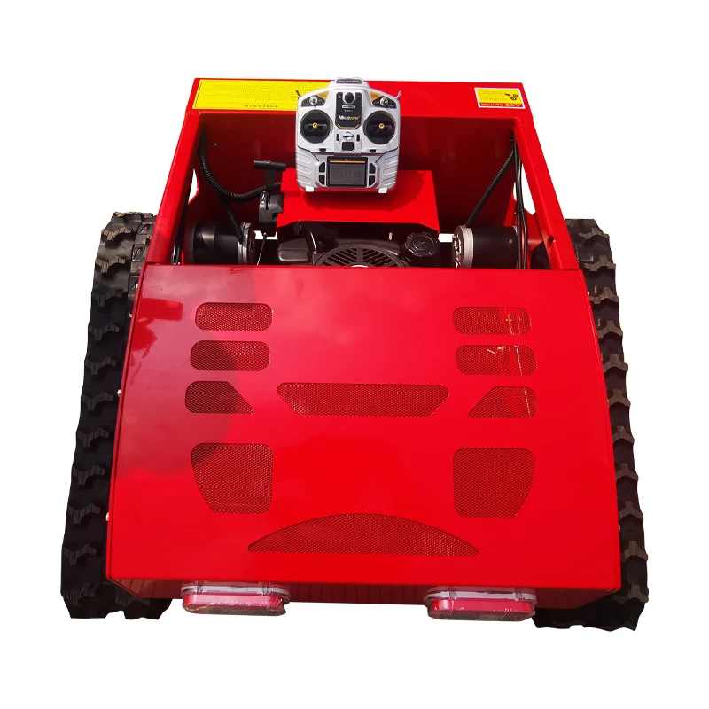

China New Design Self - Propelled Y9-550 224cc Automatic Remote Control Lawn Mower For Garden