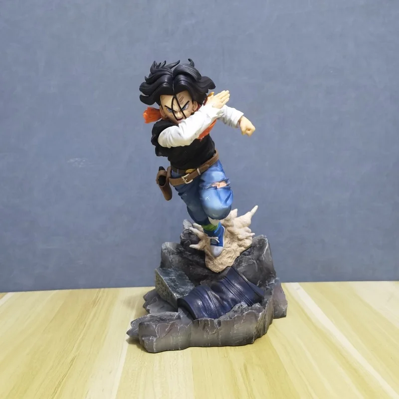 Anime Dragon Ball Mechanical Battle A Prize B Prize Android 17 Android 18 One-Armed Fighting Gohan Figure Model Boy BirthdayGift