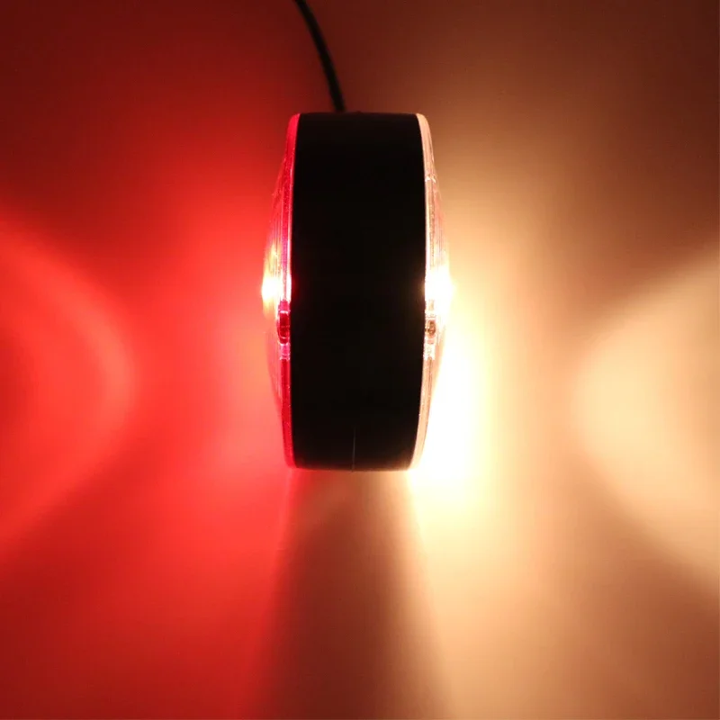 12V/24V Universal Double Face Light Car Bulb Side Marker Light Signal Lamp for Van Truck Trailer Lorry Car Accessories