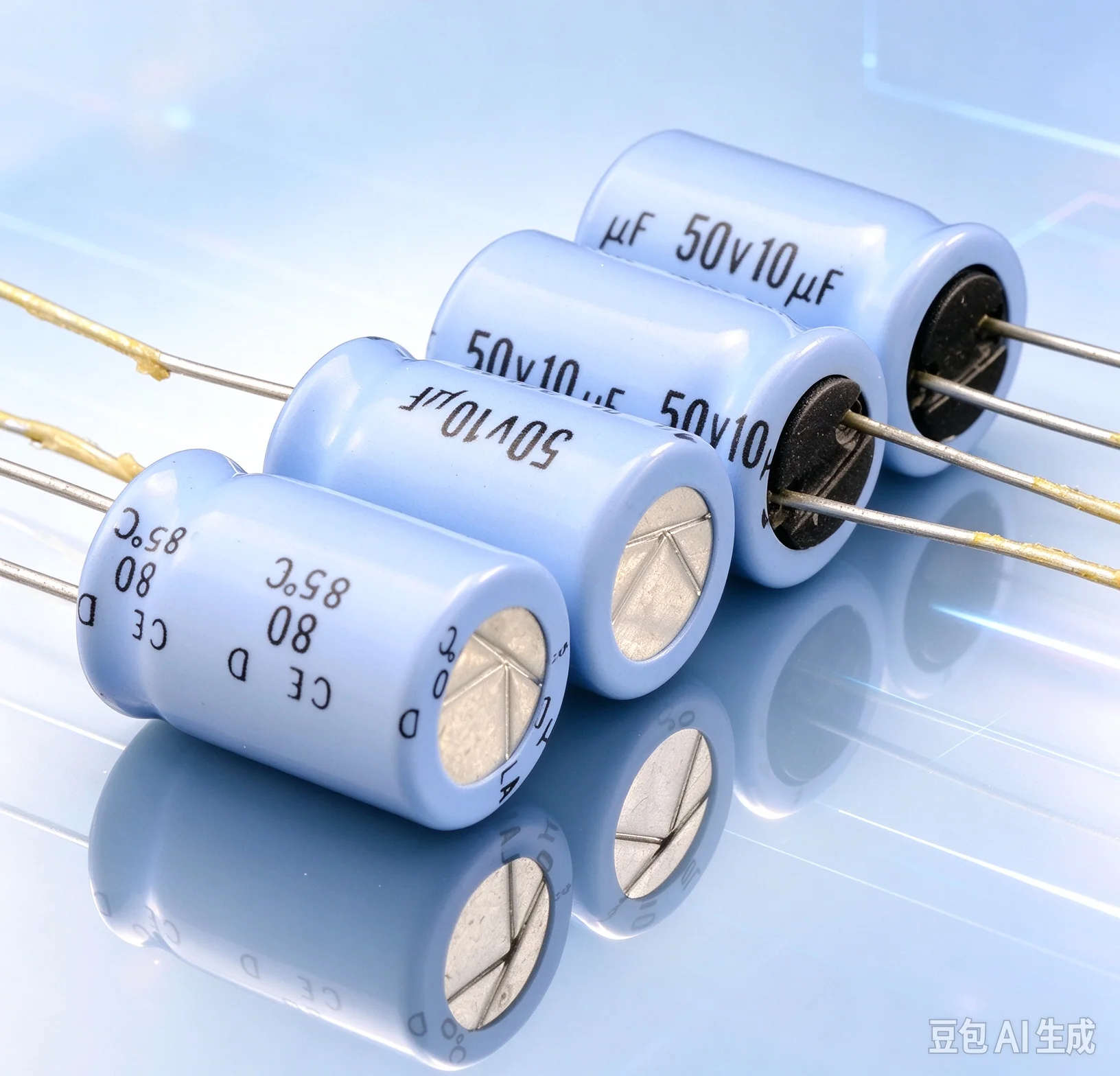 10pcs Vintage for Rubycon 50V 10uF Non-polar BP Coupling Electrolytic Capacitor Discontinued Old Version