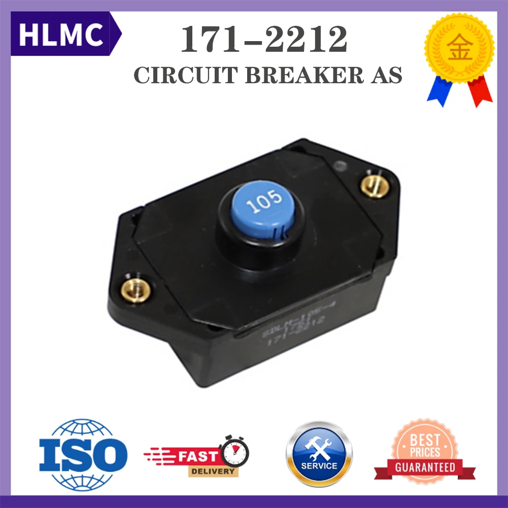 Construction Machinery Parts CA1712212 1712212 E345C 345D 349D 390D Circuit Breaker SDLM-80-1 SDLM-105-4 171-2212