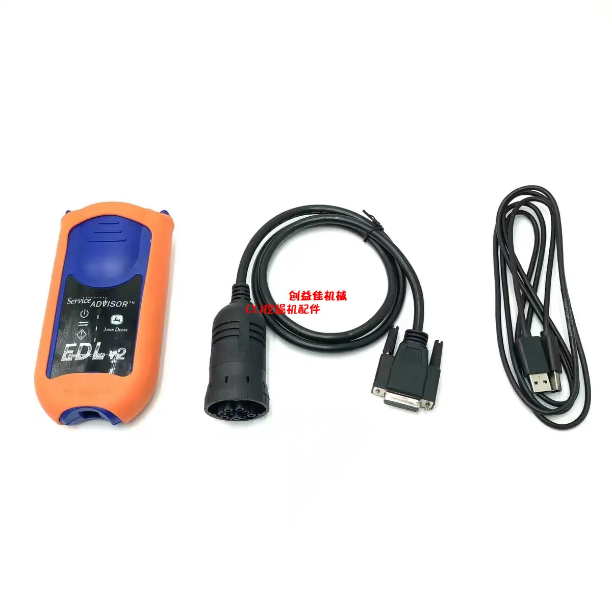 Excavator Detector EDL Johns Deeres V2 Detector  Diagnostic Instrument Decoder