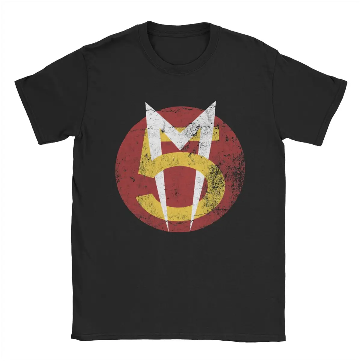 Vintage Mach Five Speed Racer Mach 5 Anime Mach Go Go Go Go Speedy Manga t shirt for men 100% Cotton T Shirt Gift Idea Clothes - view 4