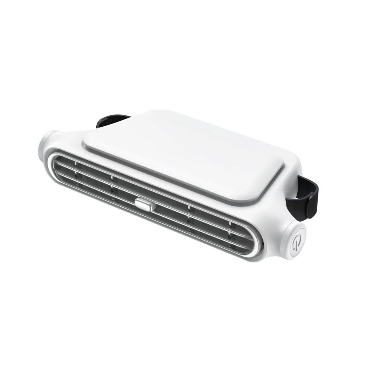 2026 new car seat fan usb charging car back seat cooling car fan, exquisite workmanship electroplating has texture
