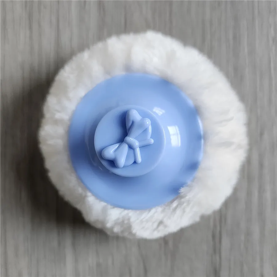 Draagbare hervulbare afterbathoederdoos, tonerorganizer voor gezichts- en lichaam met zachte sponsbladerdeeg - reisaccessoires