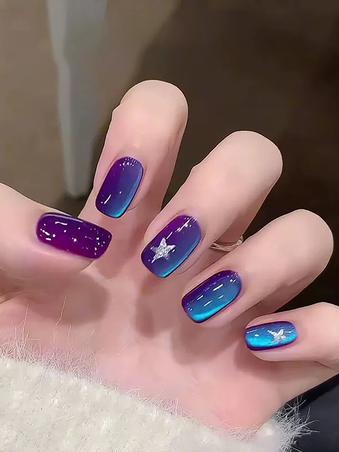 ZH 1개 12ML 2025 신제품 스페셜 블루 라이트 블루베리 캣아이 젤 화이트닝 & 다용도 젤 네일 폴리쉬 네일아트 전용