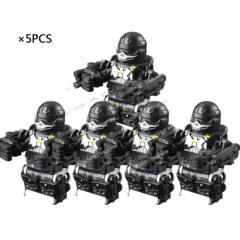 Medieval Soldiers Skeleton Heavy Armor Figure Building Blocks Action Figures MOC Accessories Helmet Weapon Kids Toys